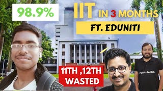 From 90/300 to 180/300 In JEE Mains | IIT JEE story of AIR 6934 | IIT Motivation