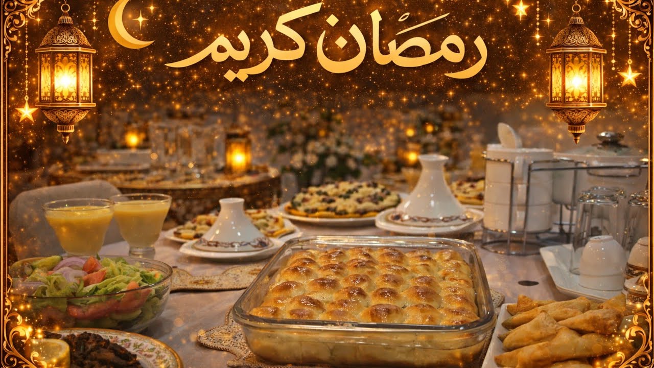 فطور ثاني يوم رمضان2026🌙||  ظهور أمي لأول مرة في القناة💕