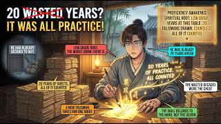 I Wasted 20 Years Drawing Talismans, & Every Sheet Was Secretly Training! | Manhwa Recap
