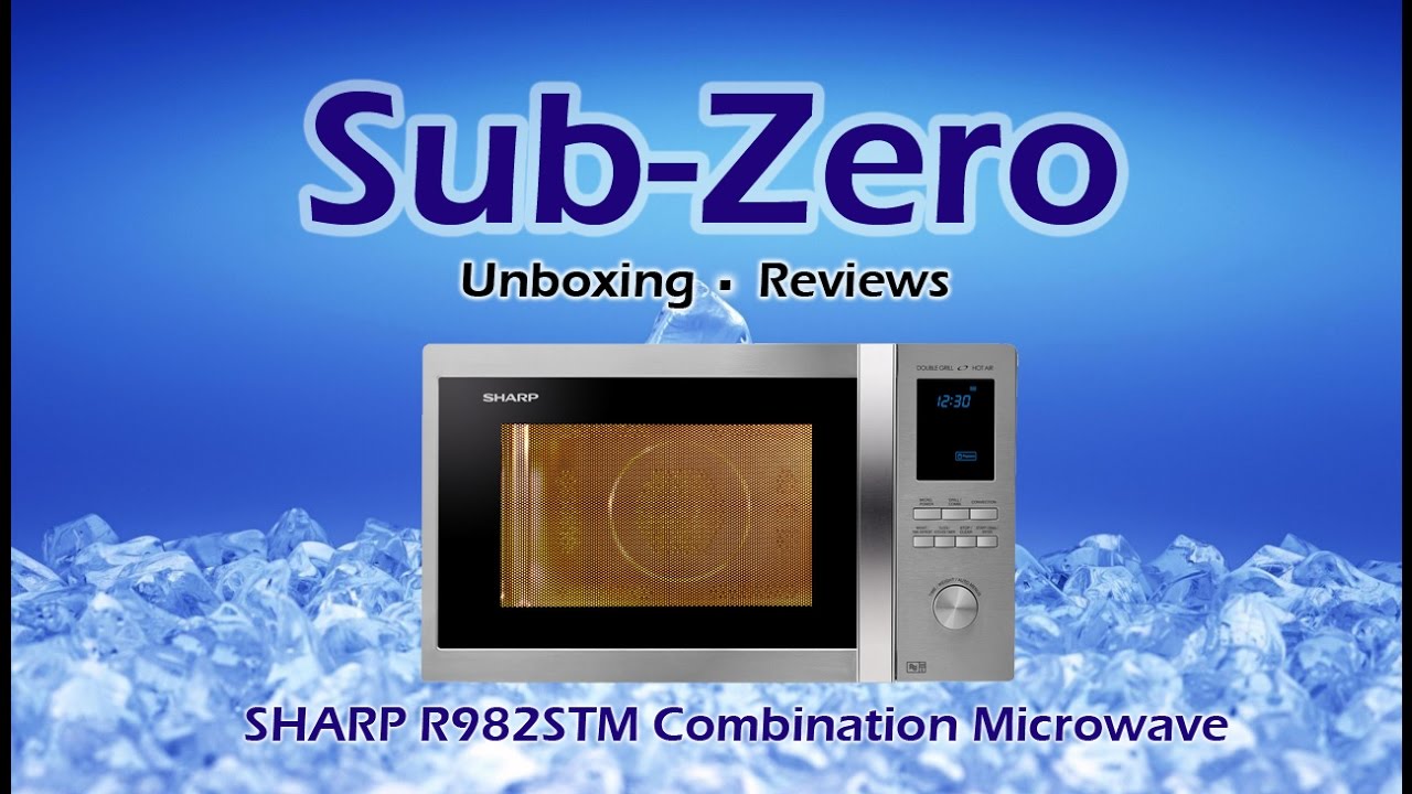 Sharp R982stm Sharp R982STM Combi Microwave Oven - YouTube