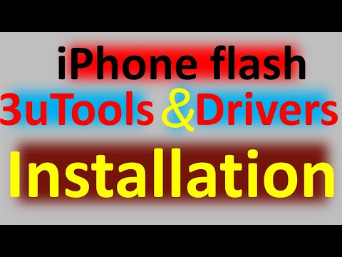 How to Install 3uTools and iPhone Driver