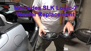 2009 Mercedes Benz R171 SLK Logic-7 Speaker Woofer Replacement