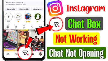 Instagram chat box not open problem | instagram chat box open nahi ho raha hai | chat not opening
