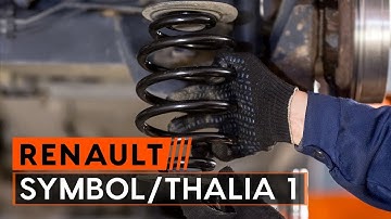 Wie RENAULT SYMBOL/THALIA 1 Fahrwerksfedern wechseln [TUTORIAL AUTODOC]