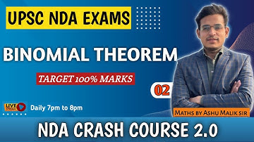 Binomial theorem Part 2 | NDA preparation 2023