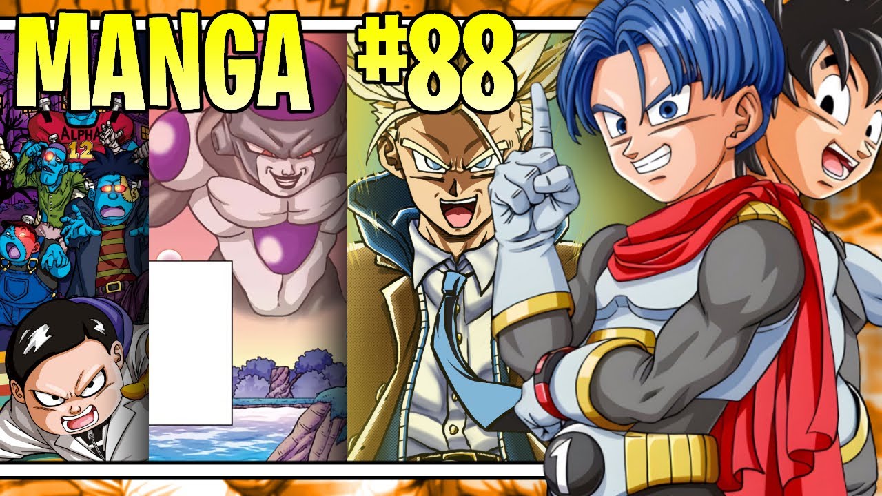 DRAGON BALL SUPER MANGA 88: ¡Los NUEVOS HÉROES GRAN SAIYAMAN X1 Y X2 ...