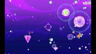 Angry birds space cosmic crystals level 12 three stars