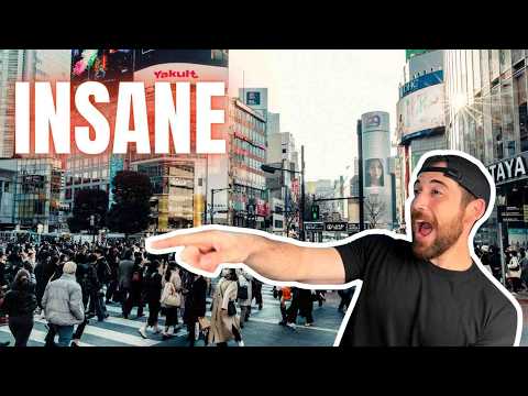 Japan Vlog: Shibuya Crossing + Full Tokyo Neighborhood Tour