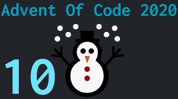 Advent of Code 2020 - Day 10