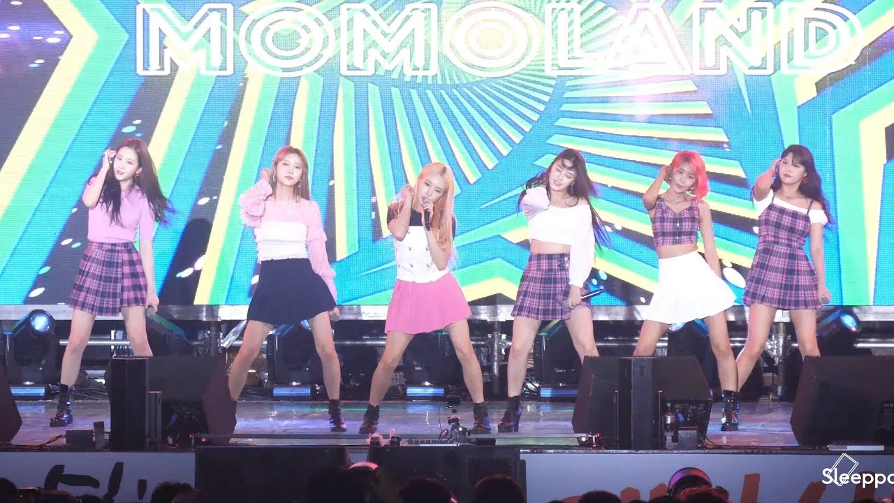 [4K] 190727 모모랜드 MOMOLAND Full Cam @ 봉화은어축제 By Sleeppage
