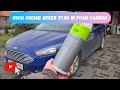 Prewash with koch chemie green star in a foam cannon