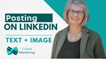 How to add a text plus image post to LinkedIn.