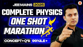Complete Physics One Shot Marathon For 99%Ile Jee 2025 Shreyas Sir
