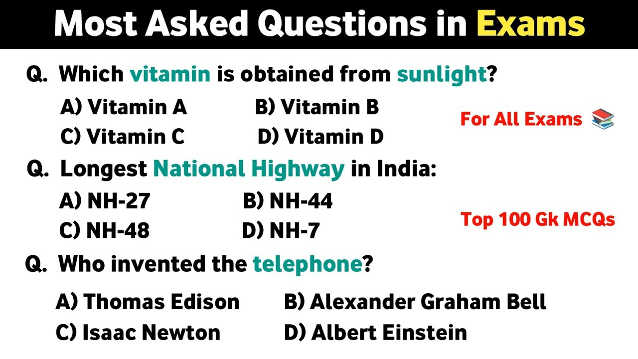 100 самых популярных вопросов по общим знаниям | Общие знания об Индии | Общие знания | Экзамены ...