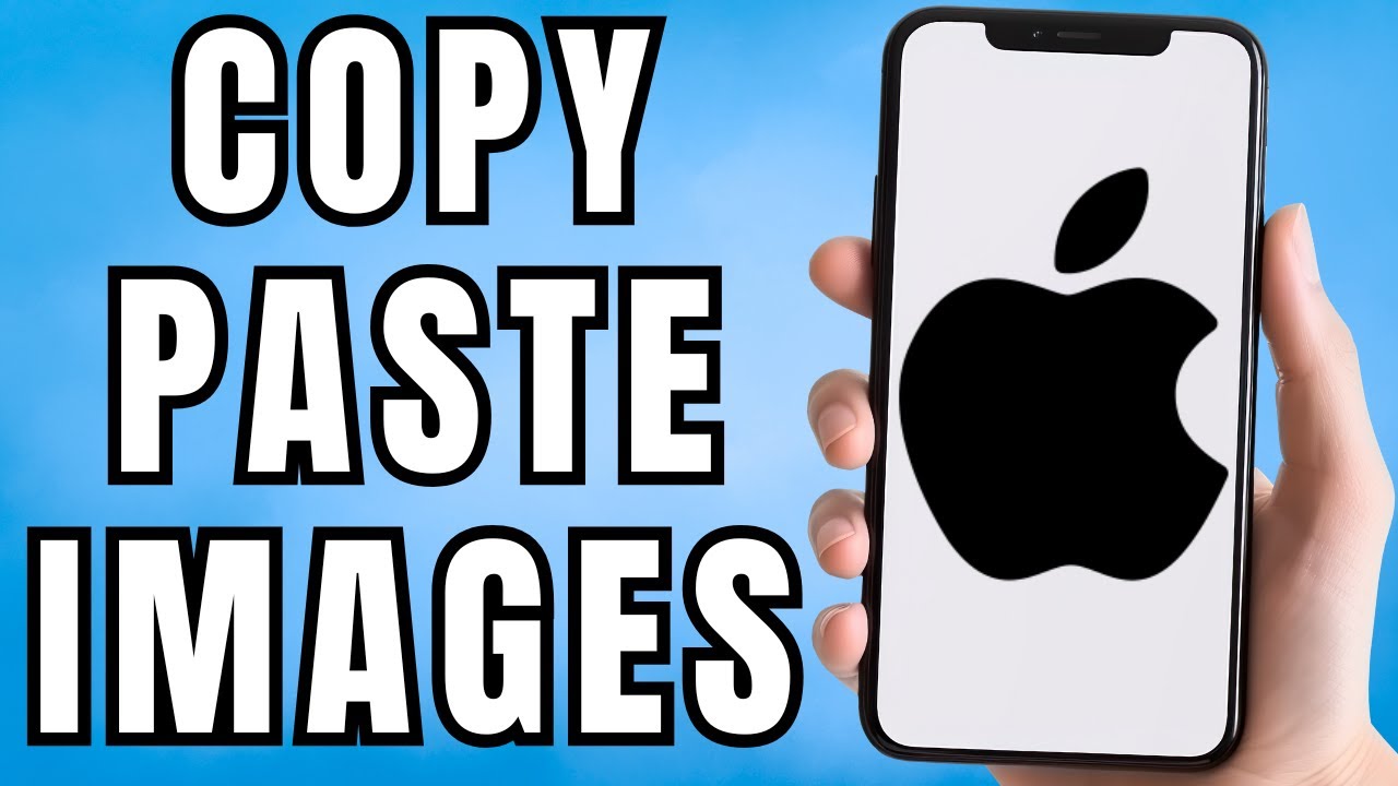 How to Copy & Paste Pictures on iPhone