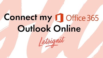 Office 365 and Outlook: Connect my email signatures to Outlook Online