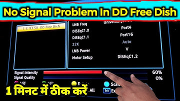 no signal problem in dd free dish | free dish signal setting | mpg4 set top box signal setting