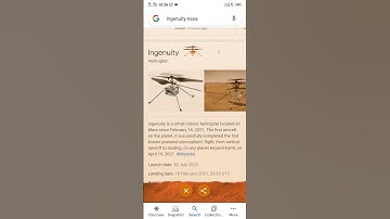 Ingenuity helicopter 🚁 success flight! Search "Ingenuity Nasa" and click on Ingenuity. MARS!