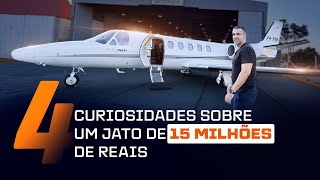 4 CURIOSIDADES SOBRE UM AVIÃO DE 15 MILHÕES DE REAIS I REINALDO ZANON