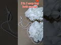 2 in 1 Loofah Soap Bag Bath Sponge Flower Shower Sponge #beautyproducts #ecommerce #beautysupply