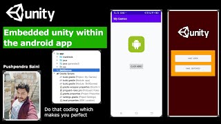 Embedded unity within the android app - Practice for Making for Android Library of Unity Project screenshot 4