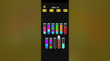 Color Water Sort Level 35