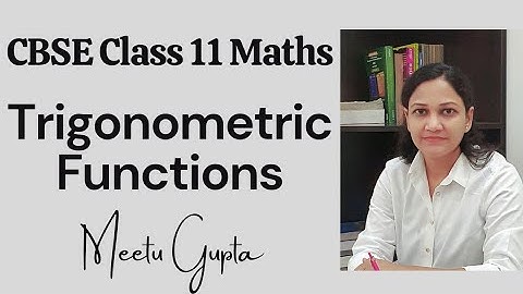Class 11 || Maths || Trigonometric Functions || If α and β are solutions of a tan x + b sec x = c