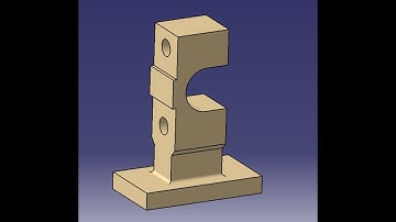 Mechanical Crosshead Assembly | Body Part Modeling in CATIA | Step by Step