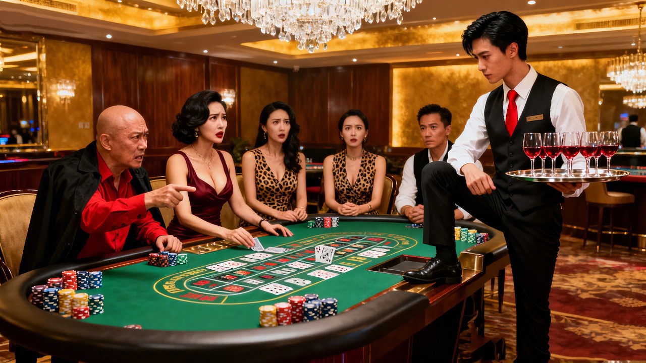 Anh Nhân Viên Phục Vụ Sòng Bài Bị Mấy E MiNơ Vếu To Coi Thường Nào Ngờ Là Thần Bài Vô Địch Ẩn Dạnh