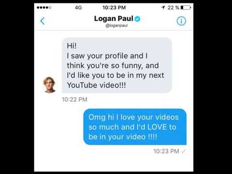 Logan Paul Dm Ed Me About Being In His Video Youtube