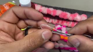 HOW TO tie a yarn ball leader for steelhead fishing 