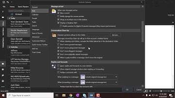 Outlook Automatically Cleanup Conversations