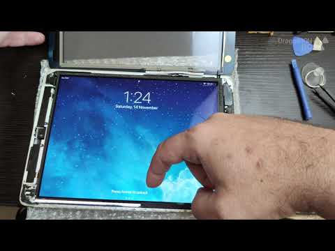 iPad Air Cracked Screen Replacement Fix