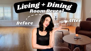 Total Transformation! Our Living & Dining Room Makeover | Before & After