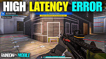 Rainbow Six Mobile Soft Launch Gameplay (R6M High Latency)