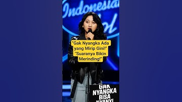 99% Mirip Nike Ardila! Suara & Wajahnya Bikin Juri Indonesian Idol Terpukau. #short #ai #trending