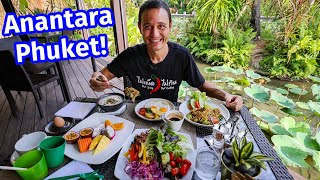 $130 Pool Villa in Phuket!! Anantara Mai Khao 5 Star Hotel Tour + Breakfast Pad See Ew!