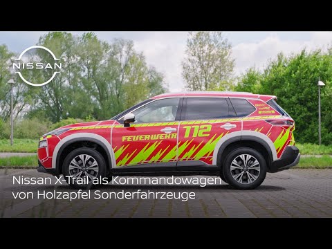 Nissan X-Trail als Kommandowagen von Holzapfel Sonderfahrzeuge | NISSAN Auf- und Umbauten