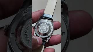 Titoni Airmaster wristwatch with a cream-colored dial.1960's #shorts #titoni #indorevintagewatch