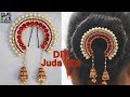 Best out of waste hair juda pin