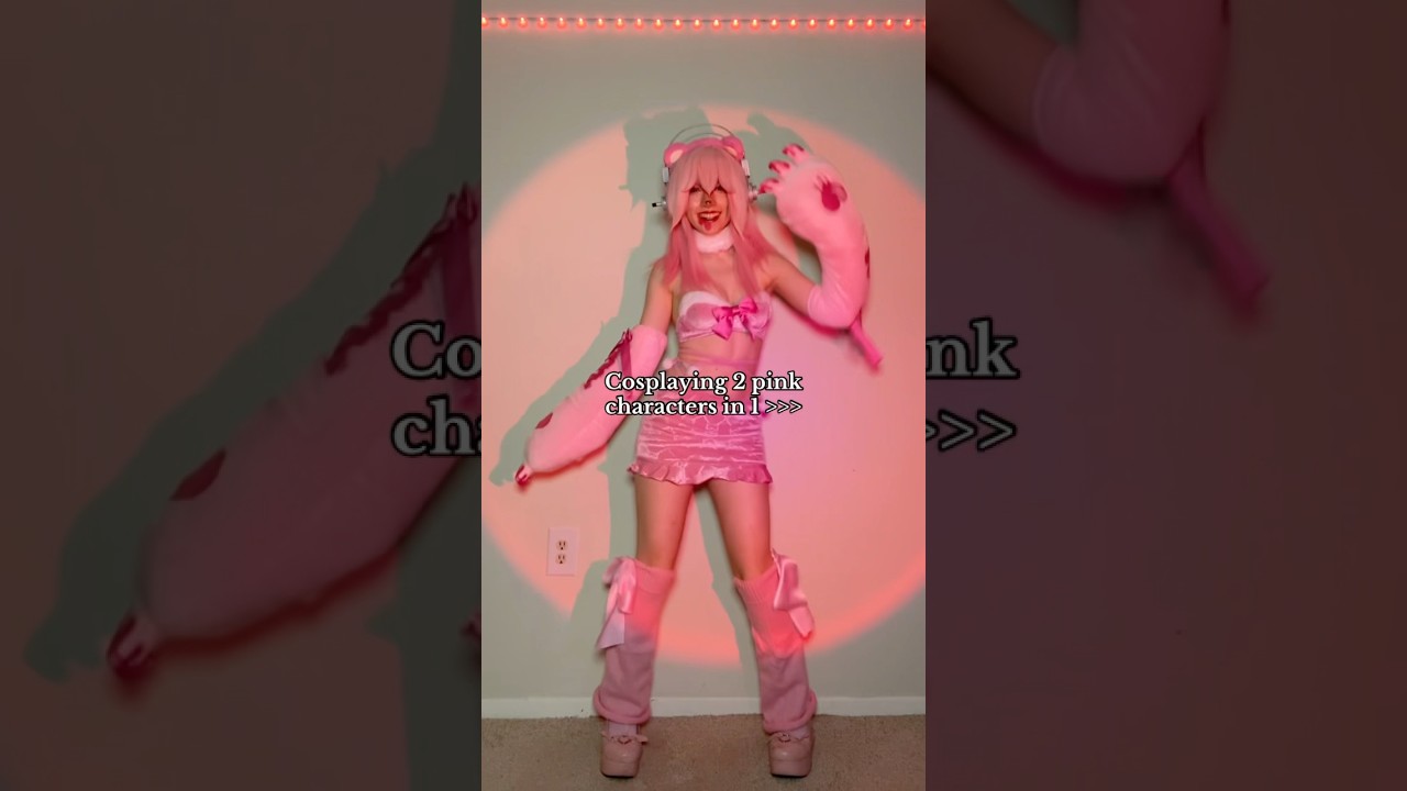 This outfit is gloomy bear’s but I added Super Sonico’s headphones; New cos! #cosplay #cosplayer