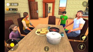 Happy Family Life Dad Mom - Virtual Housewife Care | Part 2 | Walkthrough IOS | Android Gameplay screenshot 1