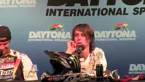 Press conference from the 2009 Daytona AMA Supercross