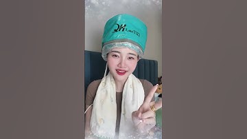 Chăm sóc tóc tại nhà chưa bao giờ dễ đến vậy với mũ ủ tóc QH Lactus #qhlactus #reviewlamdep #muutoc