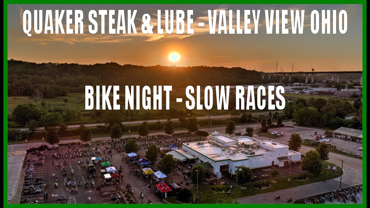 Quaker Steak Valley View Slow Races on Bike Night YouTube
