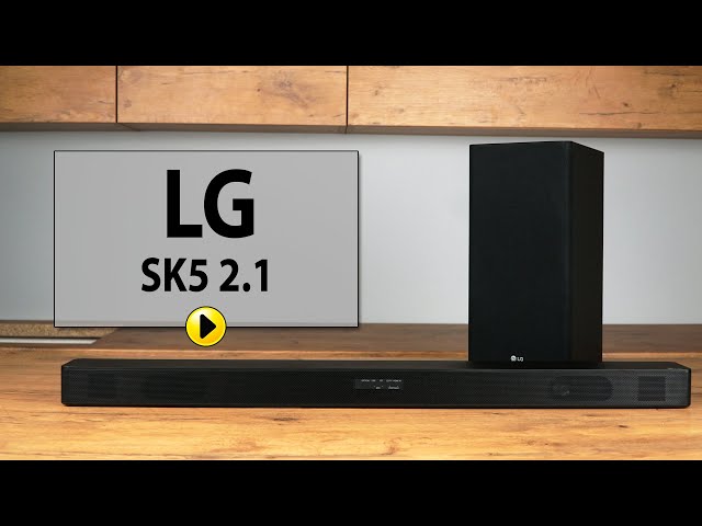 sadel Stræde sav SOUNDBAR LG SK5 2.1 - YouTube