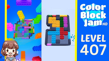 Color Block Jam Level 407 Solution Walkthrough