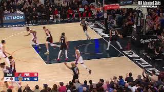 Delon Wright | NYK vs. POR 03.30.2025