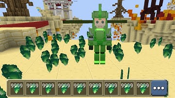 New Unlimited Emerald Glitch with Fake Noob *Puppet*! BedWars Blockman Go