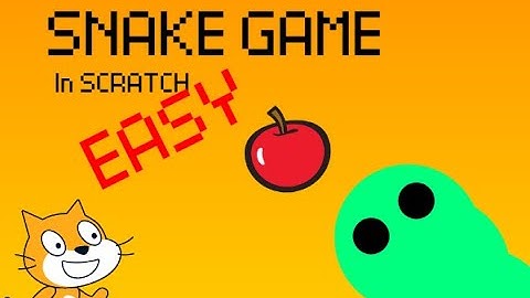 How To Make A Simple Snake Game In Scratch l 5 Minutes Quick Tutorial l